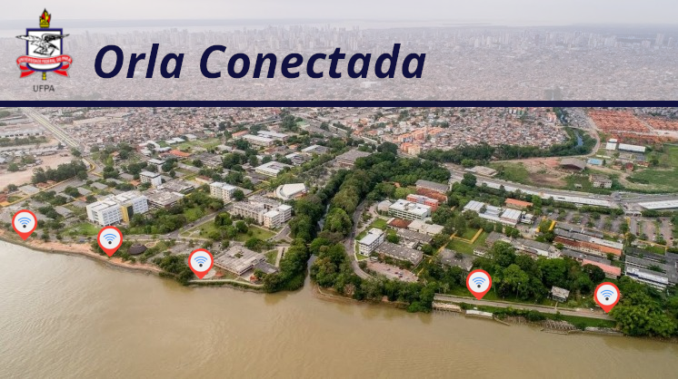 Conectividade à Beira-Rio: CTIC implanta rede wi-fi na orla do Campus Guamá